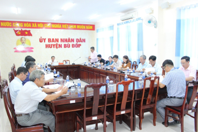 Ban Đại diện Hội đồng quản trị Ngân hàng Chính sách Xã hội huyện Bù Đốp tổ chức phiên họp quý I năm 2024