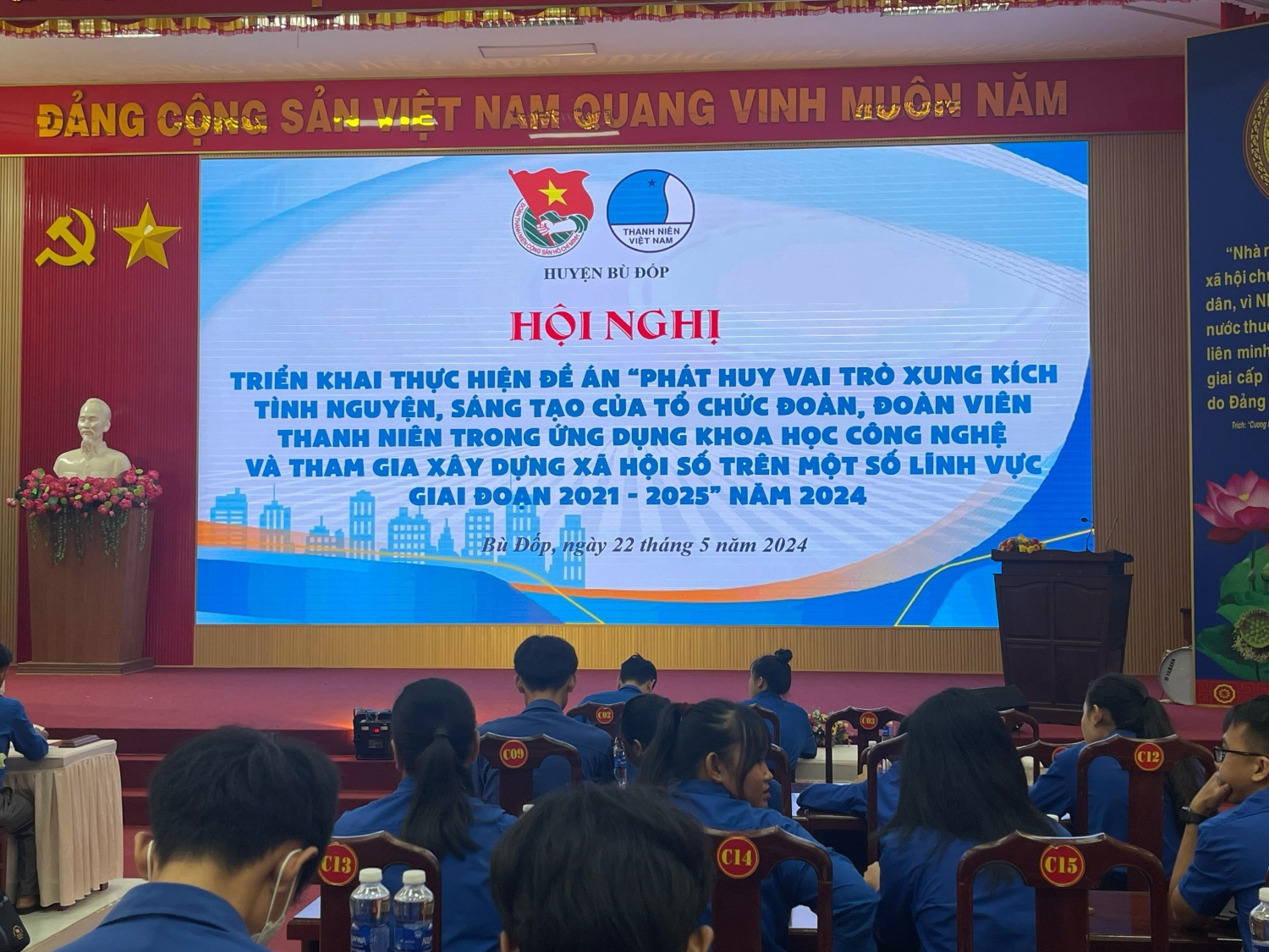 TUỔI TRẺ BÙ ĐỐP: Triển khai thực hiện Đề án “Phát huy vai trò xung kích, tình nguyện, sáng tạo của tổ chức Đoàn, đoàn viên thanh niên trong ứng dụng khoa học công nghệ và tham gia xây dựng xã hội số trên một số lĩnh vực năm 2024.