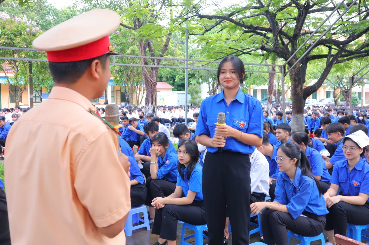 Bù Đốp triển khai cuộc vận động thanh niên với văn hoá giao thông